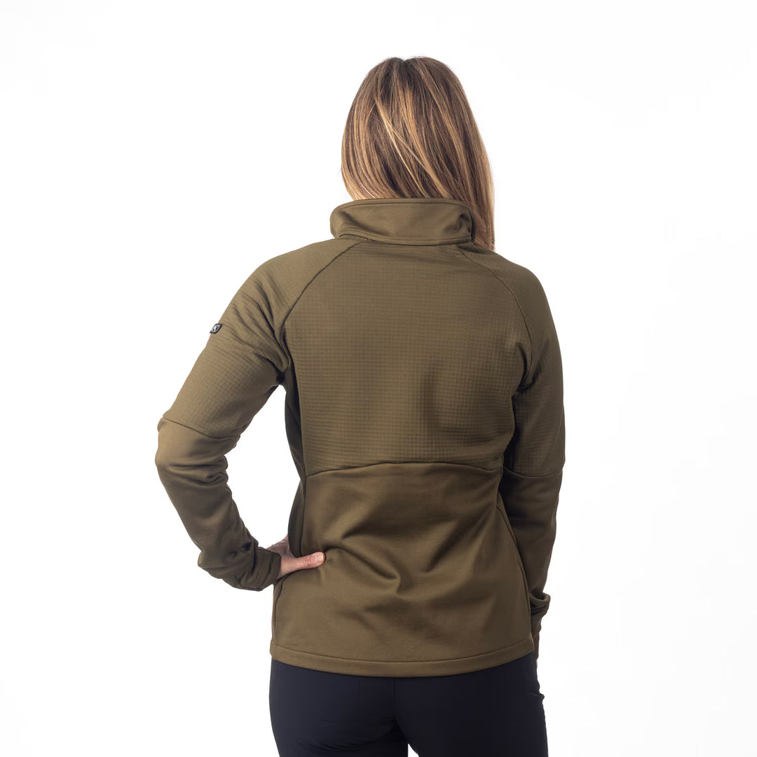KLIM SWAN VALLEY FLEECE JACKET - DARK OLIVE
