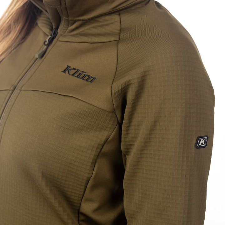 KLIM SWAN VALLEY FLEECE JACKET - DARK OLIVE