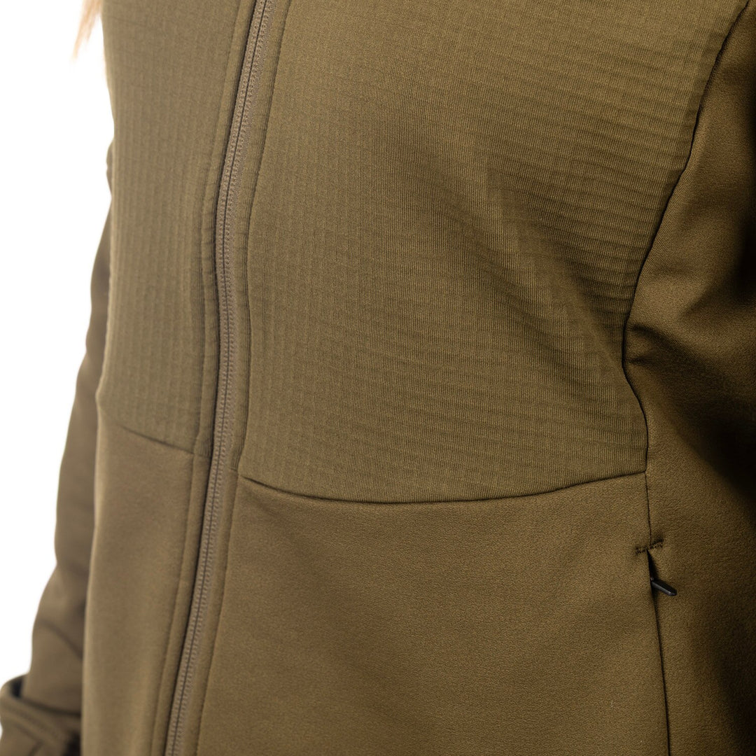 KLIM SWAN VALLEY FLEECE JACKET - DARK OLIVE