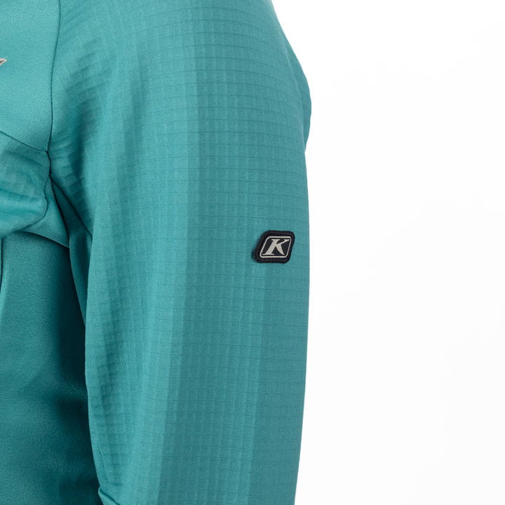 KLIM SWAN VALLEY FLEECE JACKET - GREEN-BLUE SLATE