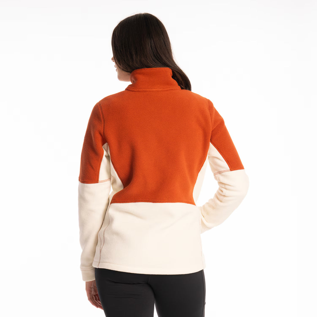 KLIM DARBY CANYON FLEECE JACKET - PAPYRUS - PICANTE