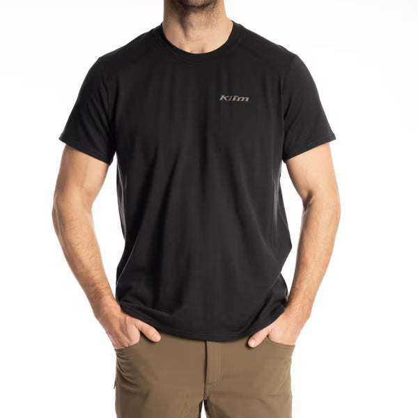 KLIM STATIC PEAK LONG SLEEVE SHIRT - BLACK