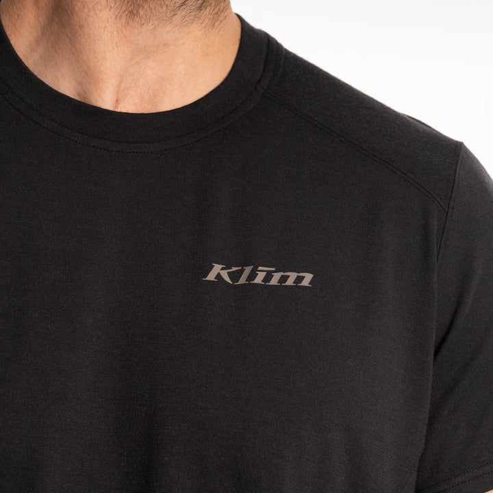 KLIM STATIC PEAK LONG SLEEVE SHIRT - BLACK