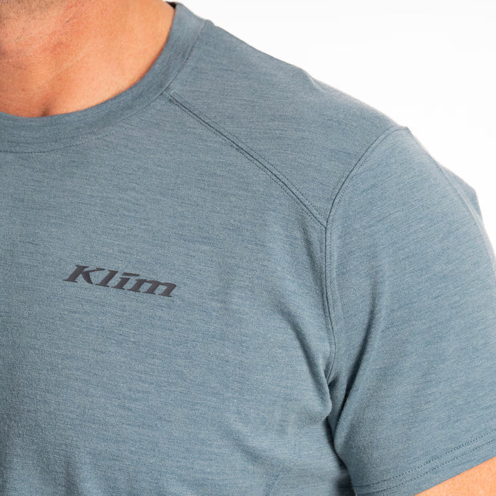 KLIM MESA FALLS WOOL SHIRT - BLUE FUSION