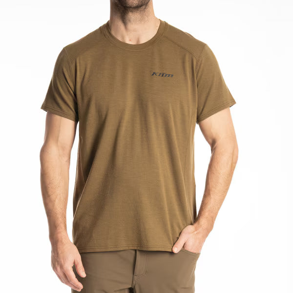 KLIM MESA FALLS WOOL SHIRT - DARK OLIVE