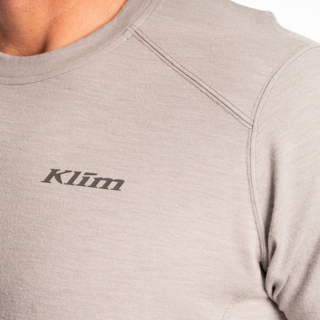 KLIM MESA FALLS WOOL SHIRT - MONUMENT