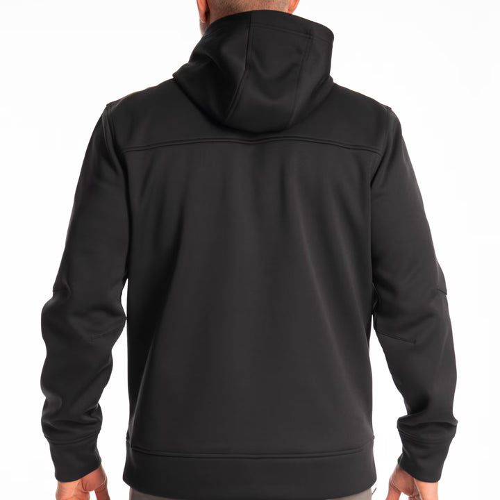 KLIM ZONE PULLOVER HOODIE - BLACK - HI-VIS
