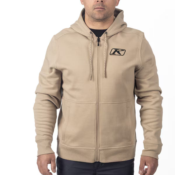 KLIM LOST RIVER HOODIE - MONTANA TAN - BLACK