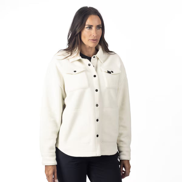 KLIM DARBY CANYON FLEECE SHIRT JACKET - PAPYRUS