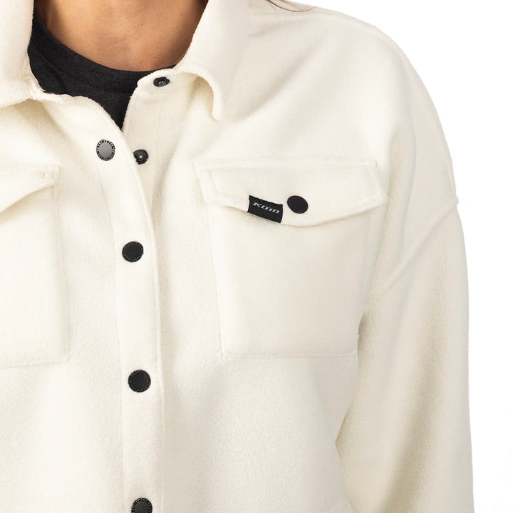 KLIM DARBY CANYON FLEECE SHIRT JACKET - PAPYRUS