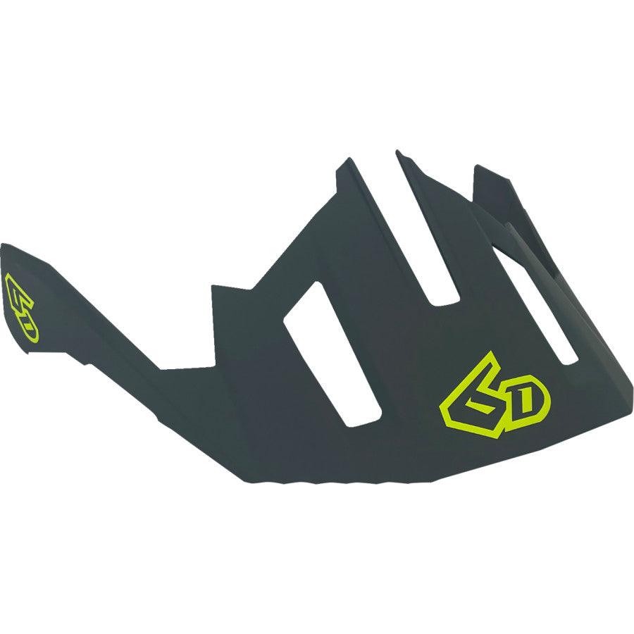 bike helmet visor replacement 6D ATB-2T Visor - Ascent - Neon Yellow
