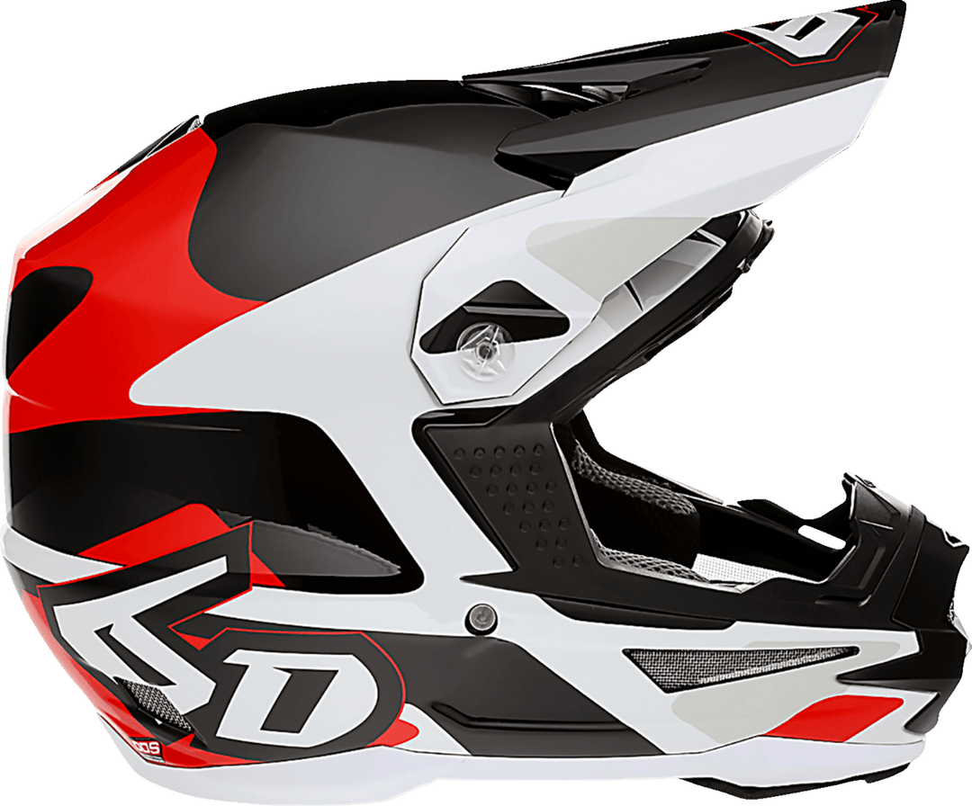 6D ATR-1 Apex Helmet - Red - Motor Psycho Sport