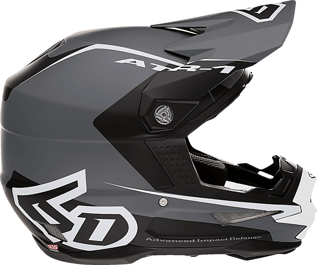 6D ATR-1 Stealth Helmet - White - Motor Psycho Sport