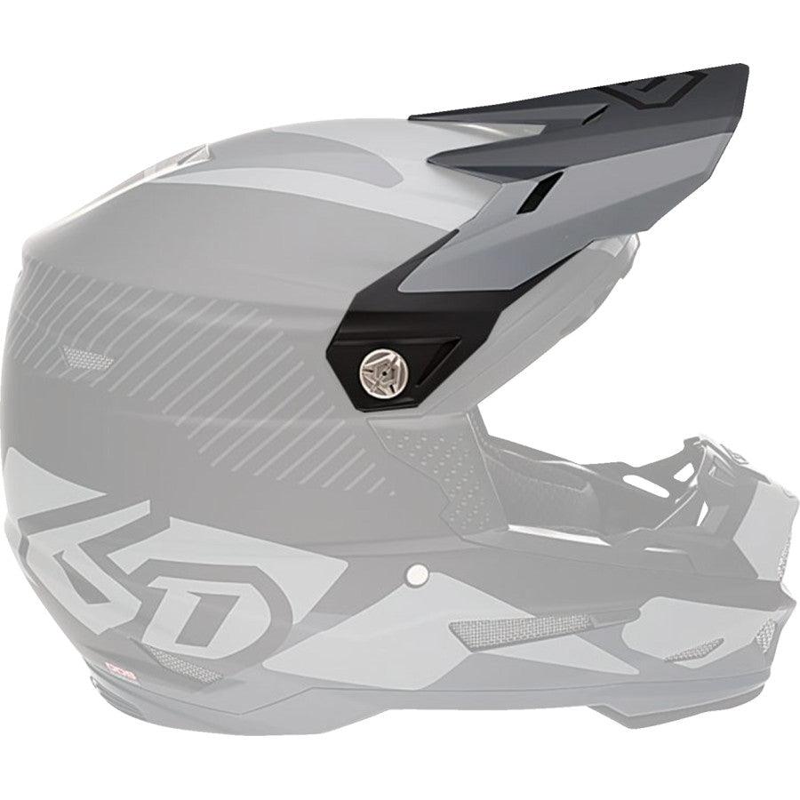 6D ATR-2 Fusion Helmet Visor - Black - Motor Psycho Sport