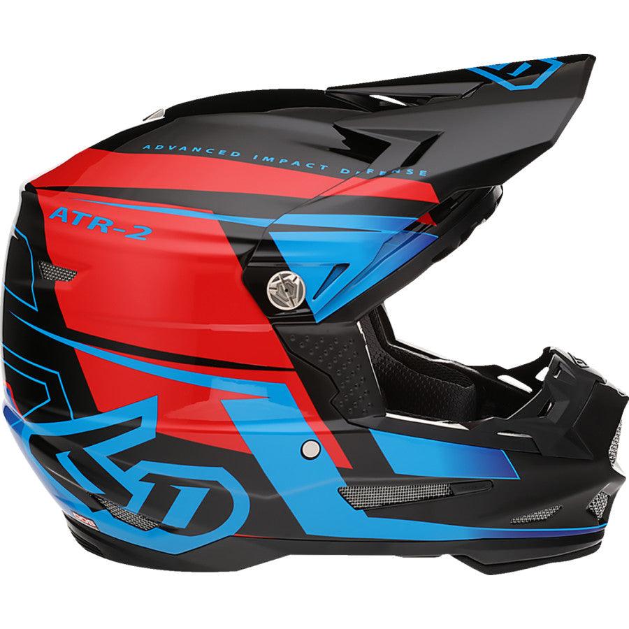 6D ATR-2 Mach Helmet - Blue - Motor Psycho Sport