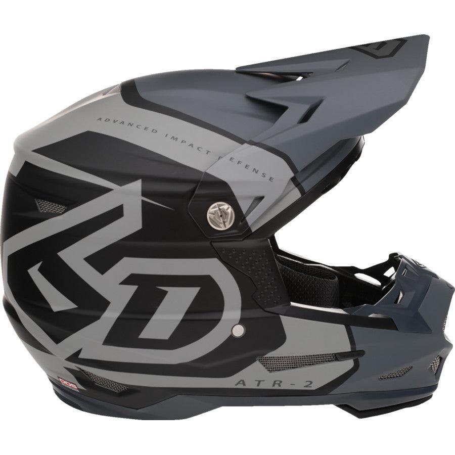 6D ATR-2Y Youth Torque Helmet - Charcoal - Motor Psycho Sport