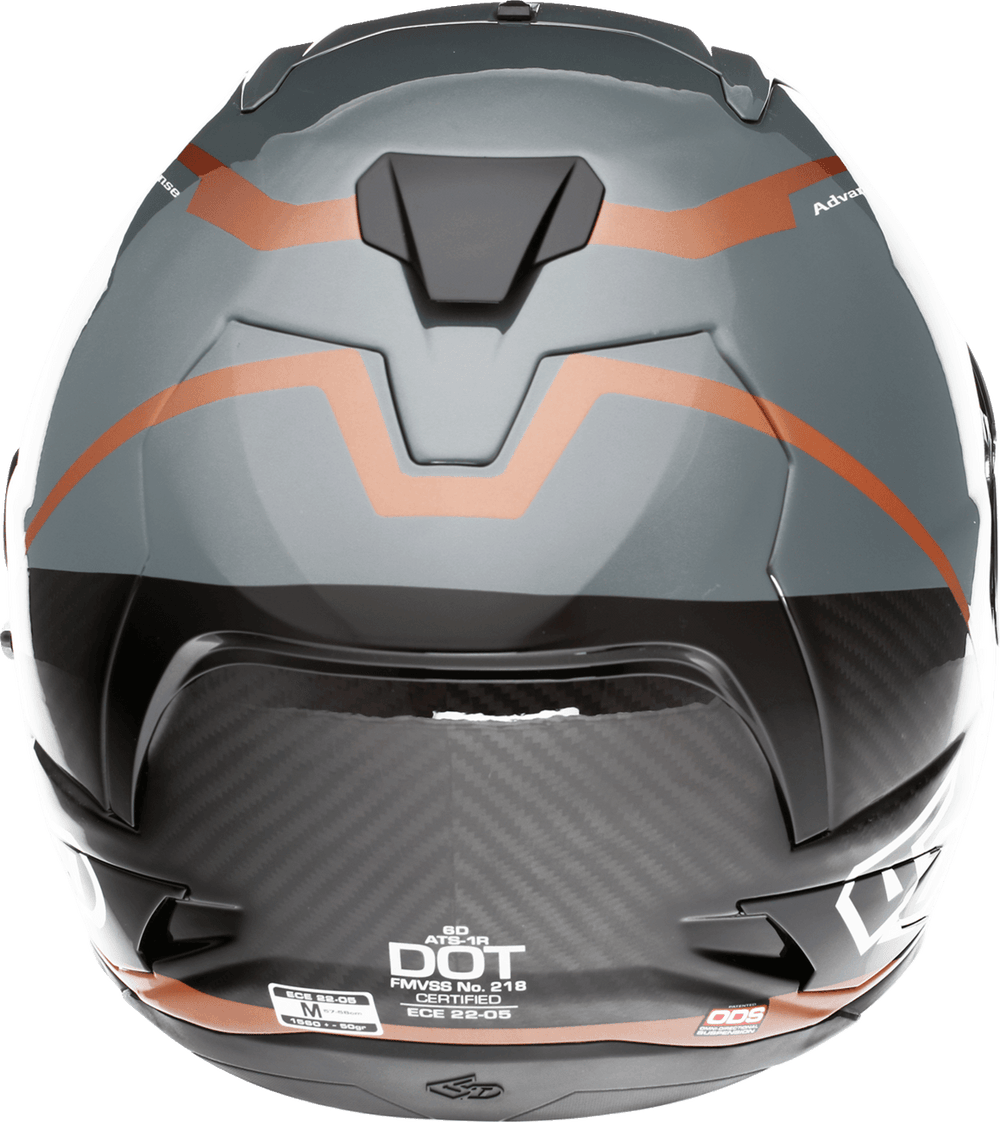 6D ATS-1R Helmet - Alpha Bronze - Motor Psycho Sport