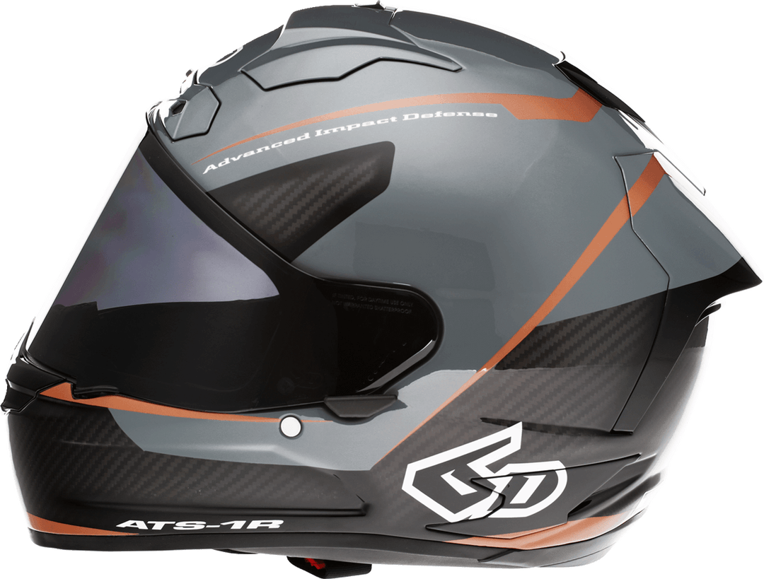 6D ATS-1R Helmet - Alpha Bronze - Motor Psycho Sport