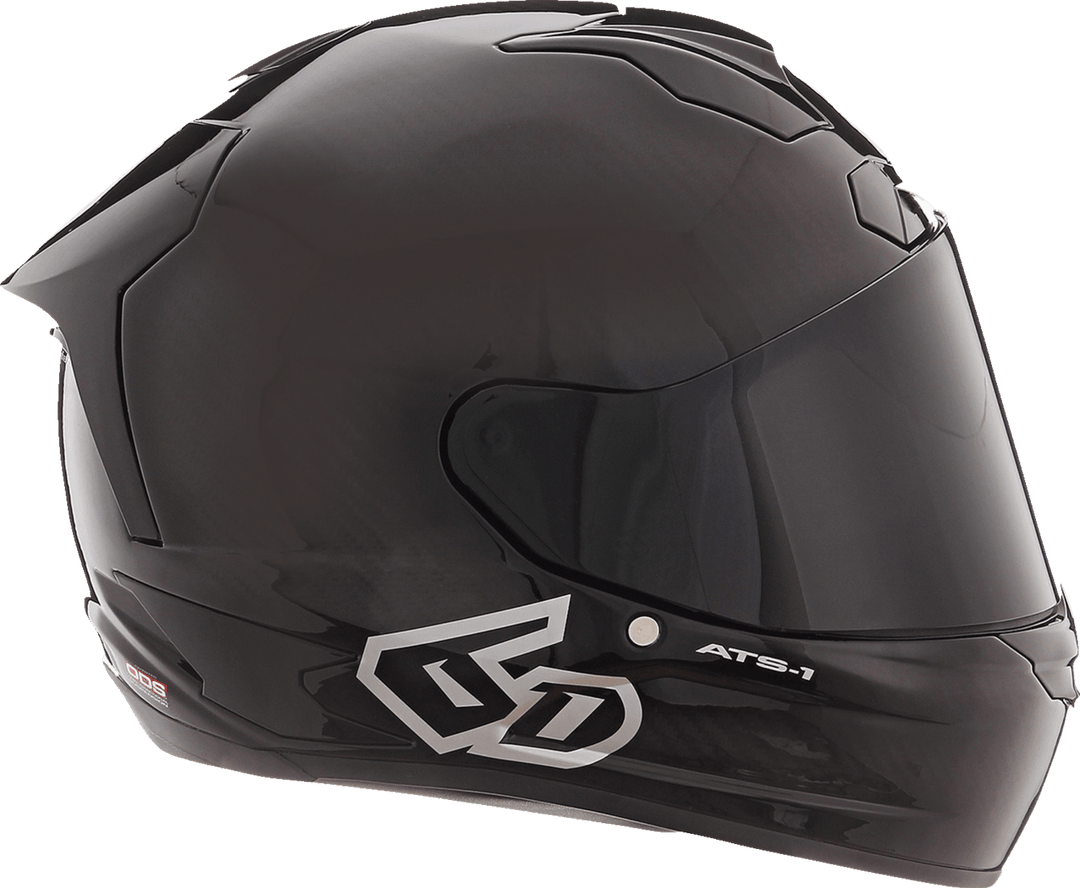 6D ATS-1R Helmet - Gloss Black - Motor Psycho Sport