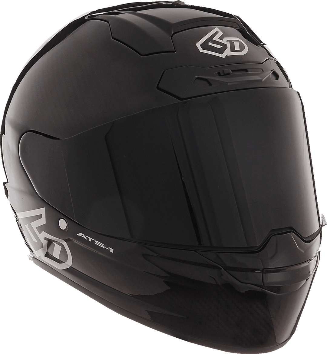 6D ATS-1R Helmet - Gloss Black - Motor Psycho Sport
