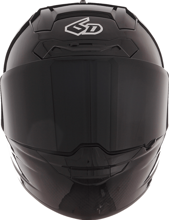 6D ATS-1R Helmet - Gloss Black - Motor Psycho Sport
