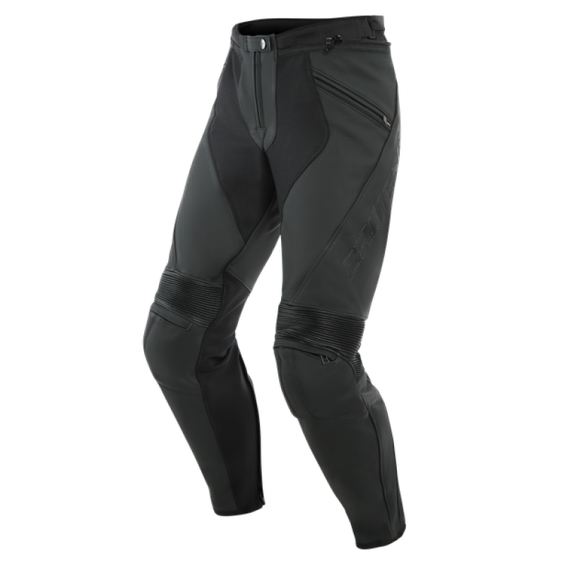 Dainese Pony 3 Leather Pants Perforated Matte Black