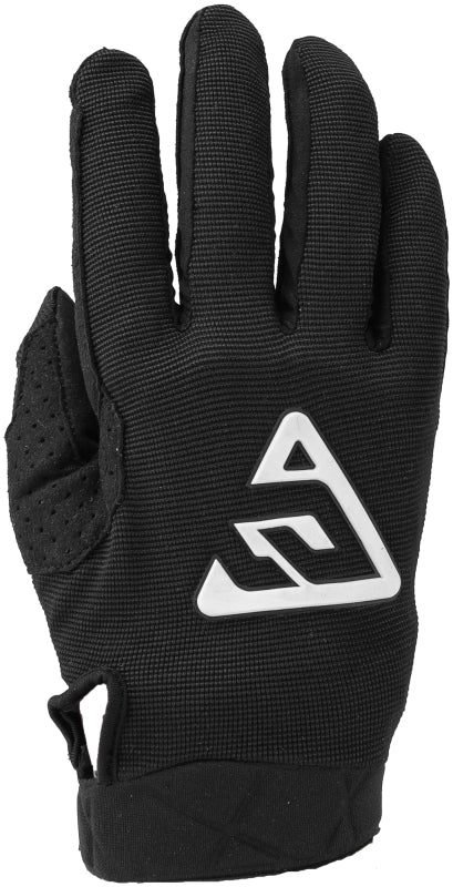 Answer 25 Peak Gloves Black/White Youth – Motor Psycho Sport