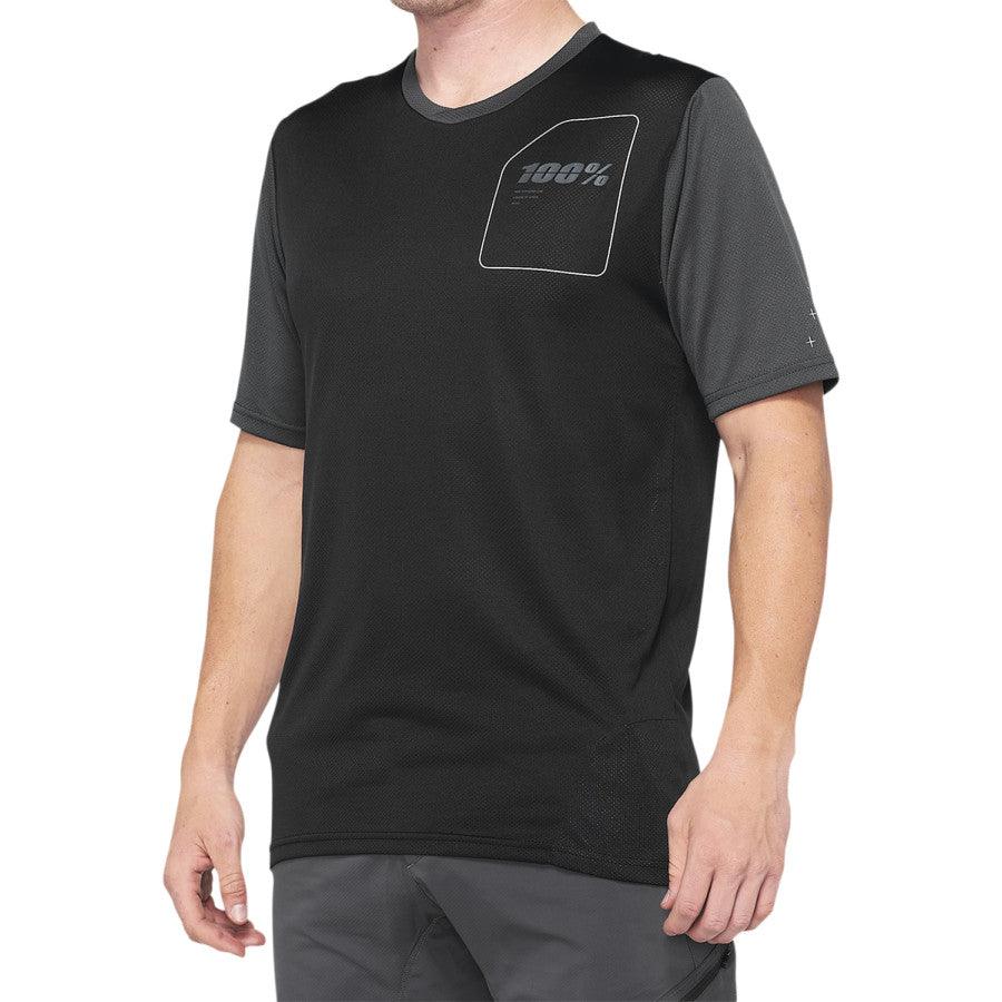 100% Ridecamp Jersey - Charcoal/Black
