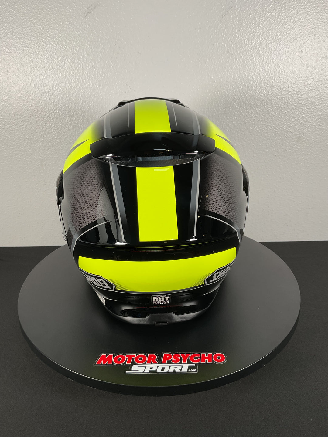Shoei Neotec 3 Grasp Modular Helmet - TC-3 Black/Hi-Viz - Size Medium - USED / OPEN BOX