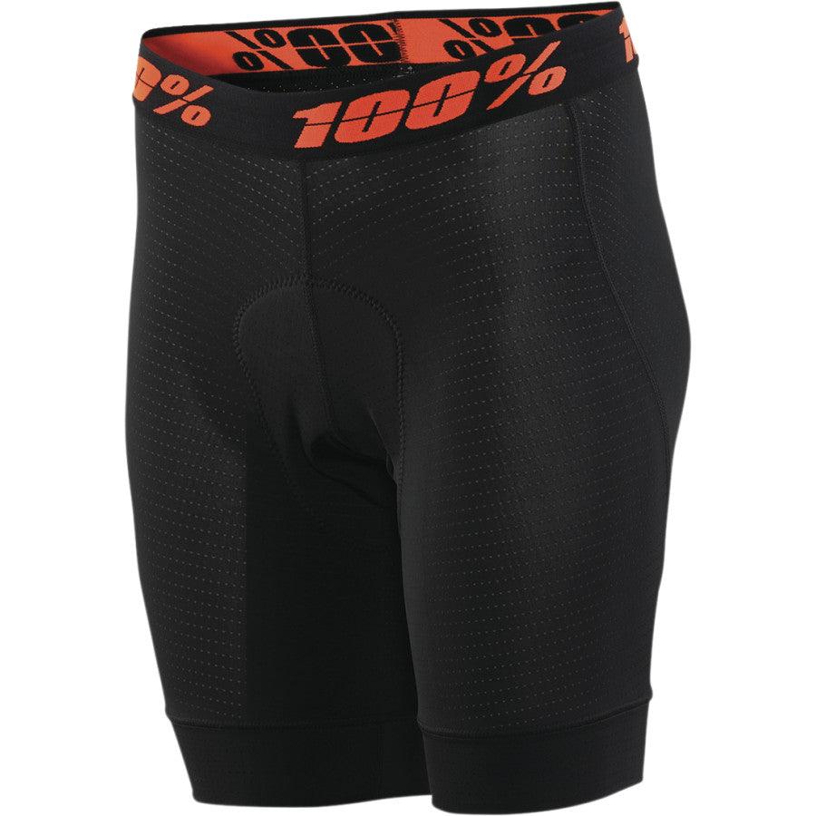 100% Women's Crux Liner Shorts - Black