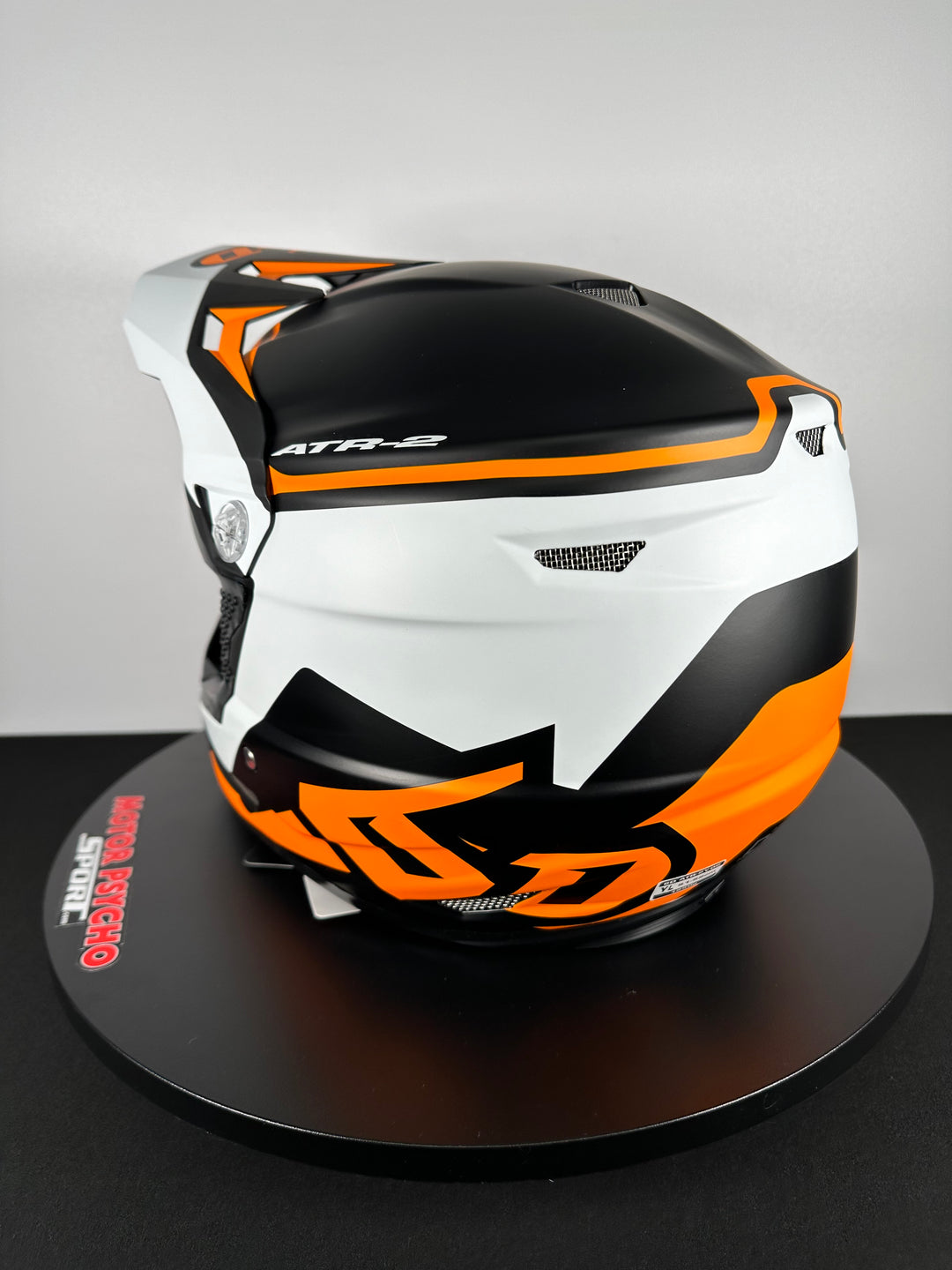 6D ATR-2Y Drive Youth Helmet - Neon Orange