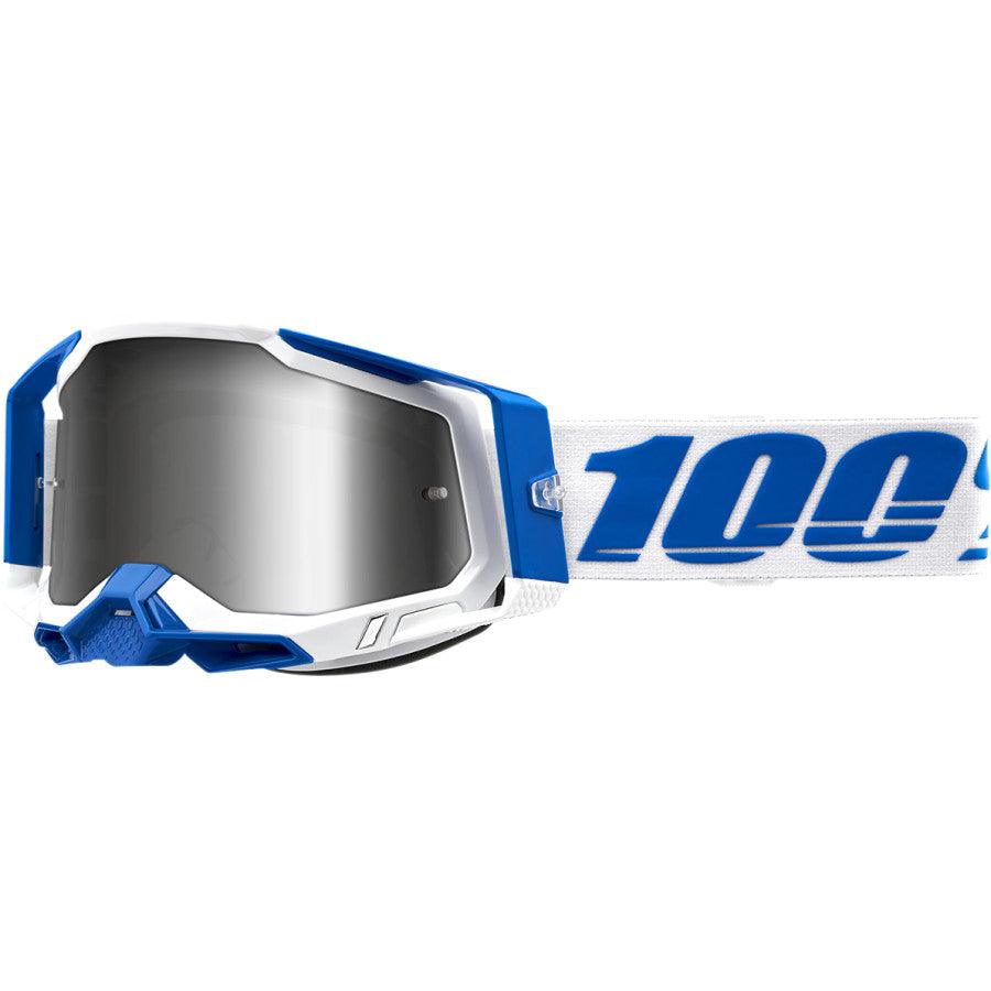 100% Racecraft 2 Goggles - Isola - Flash Silver