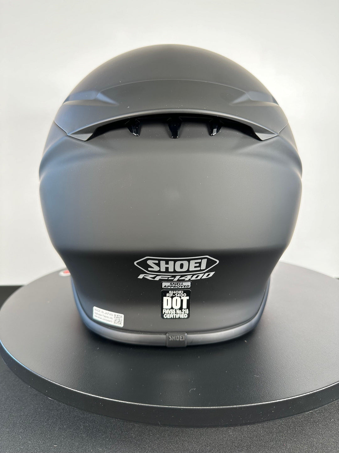 Shoei RF-1400 Helmet - Matte Black - Size Large - USED / OPEN BOX
