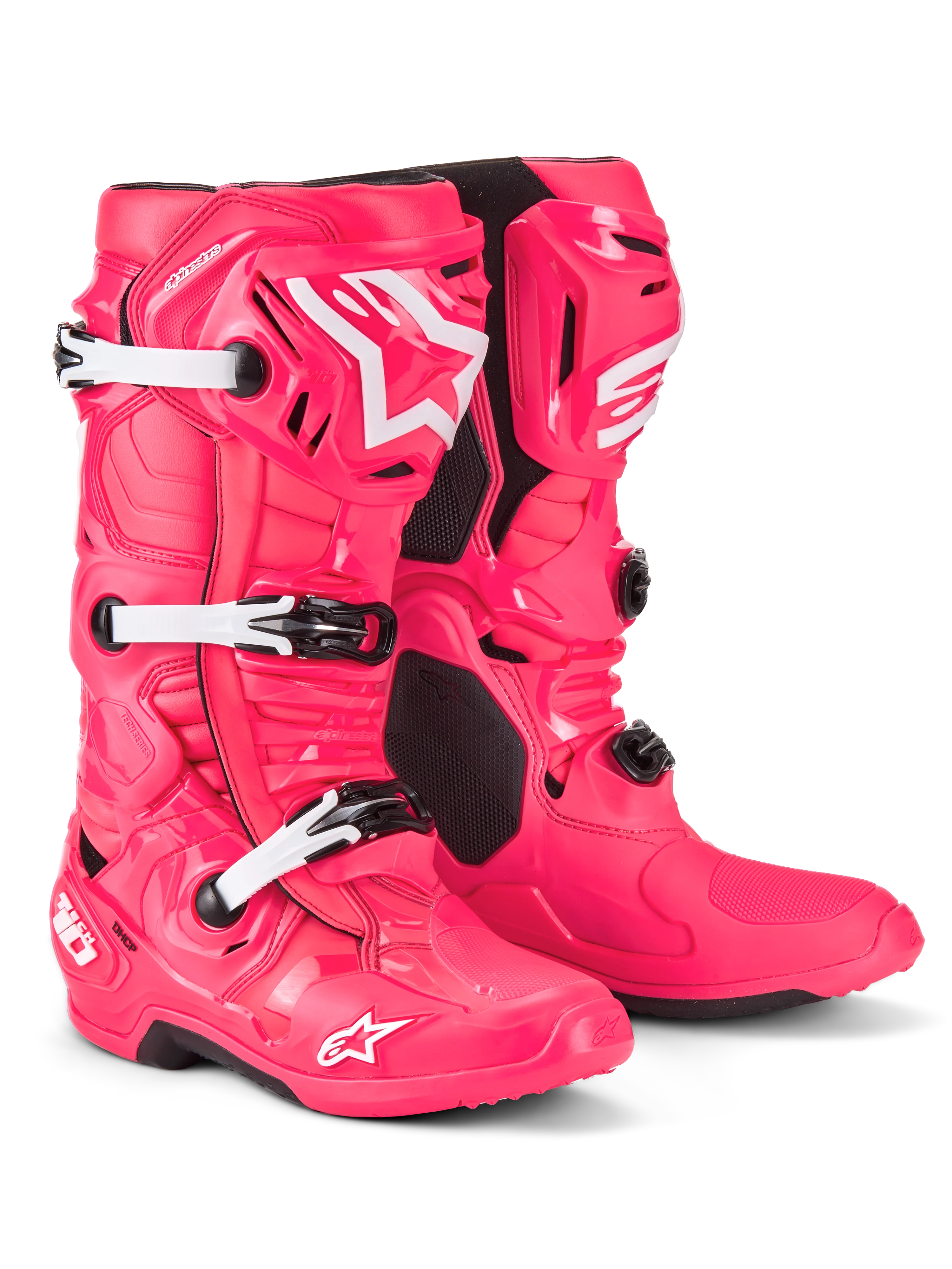 Alpinestars Tech 10 Boots - Diva Pink/White – Motor Psycho Sport