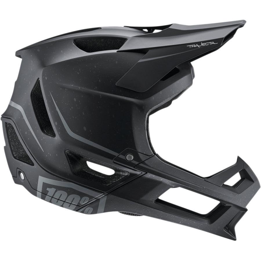 100% Trajecta Helmet - Fidlock - Black