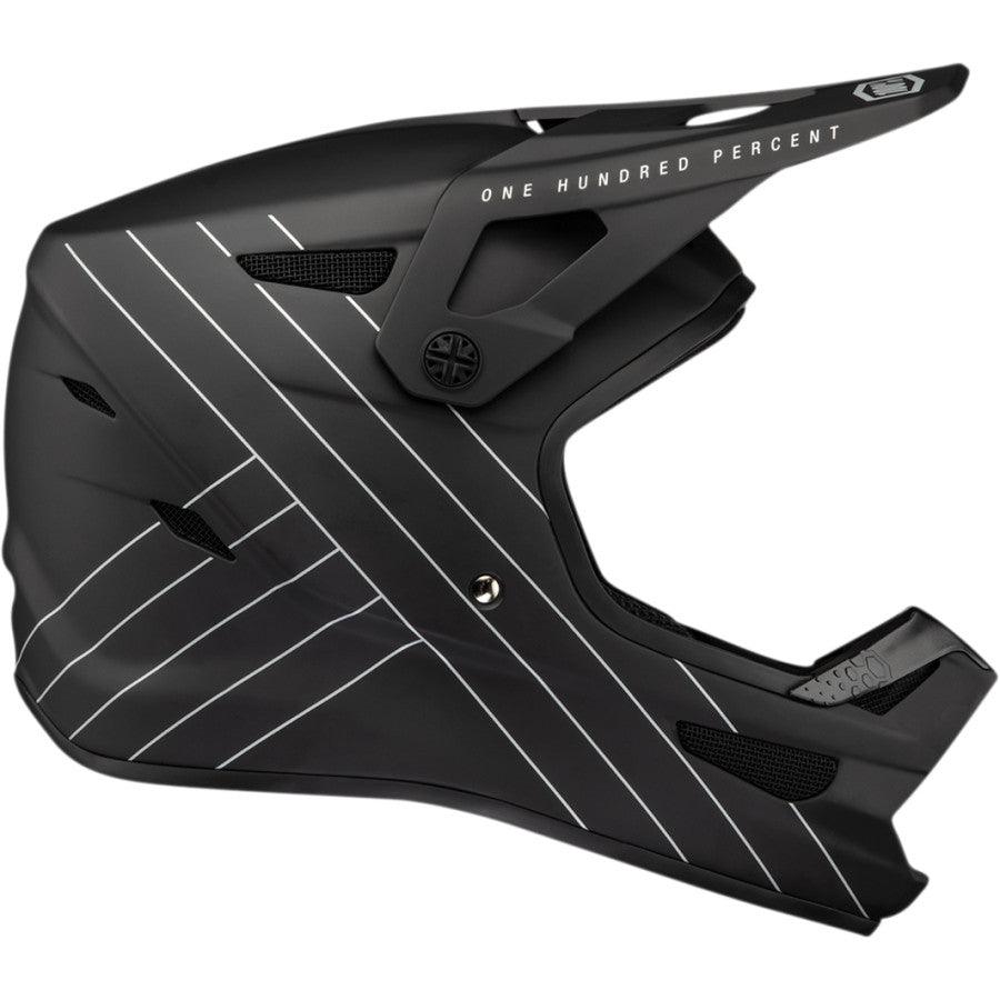 100% Status Essential Black Bicycle Helmet