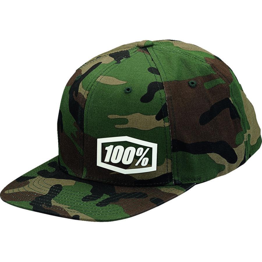 100% Machine Snapback Hat - Camouflage