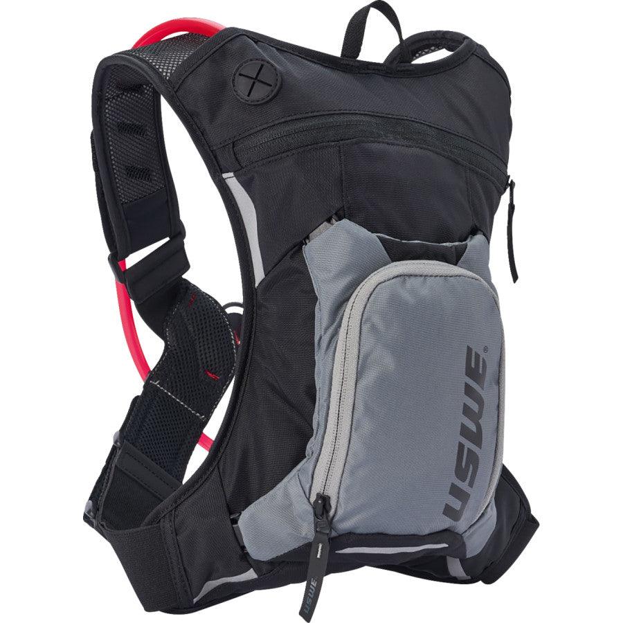 USWE Moto Hydration Pack - 3L - Carbon Black/Gray