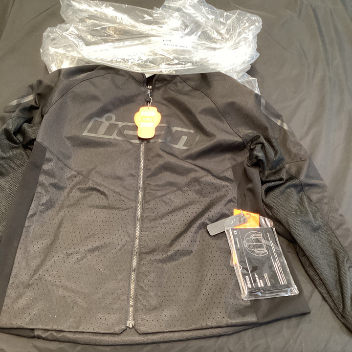 Icon Men's Hooligan CE Jacket - Black - Size 2XL - Used Like New