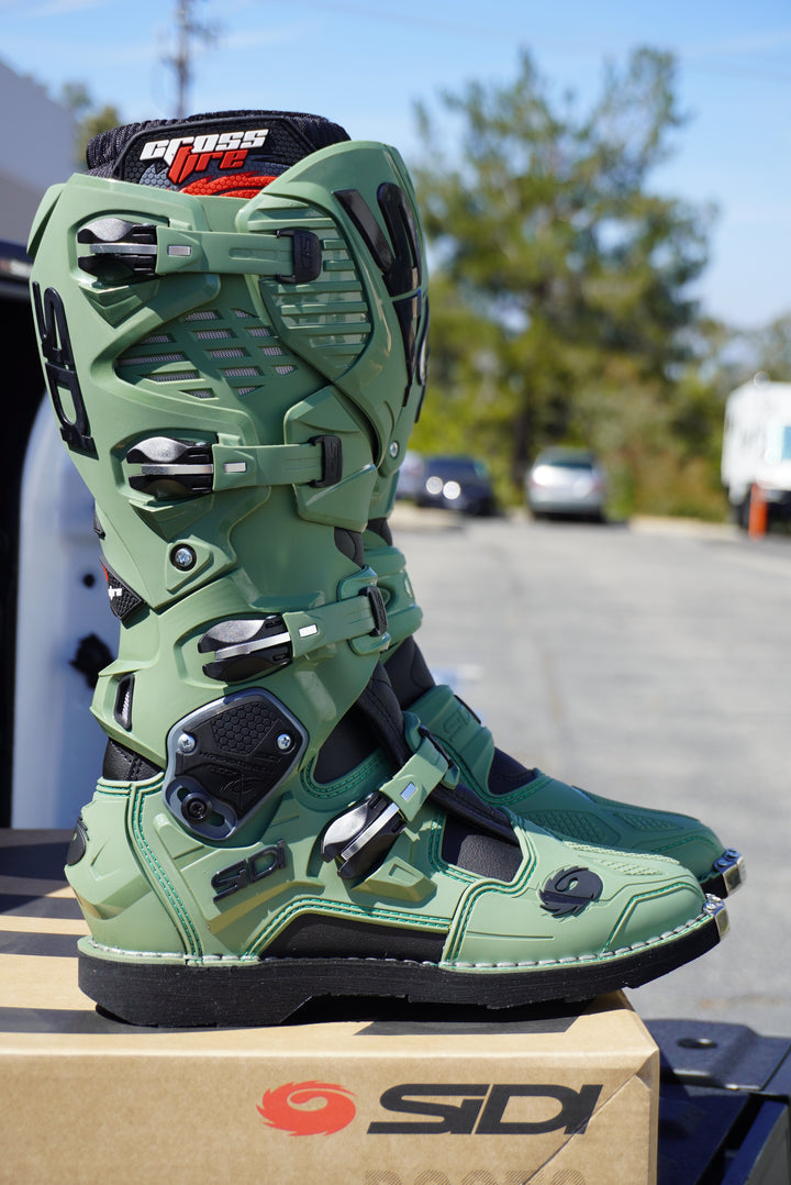 Sidi Crossfire 3 TA Army/Black Boots - Limited Edition
