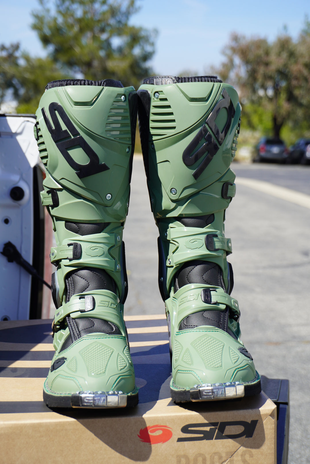 Sidi Crossfire 3 TA Army/Black Boots - Limited Edition