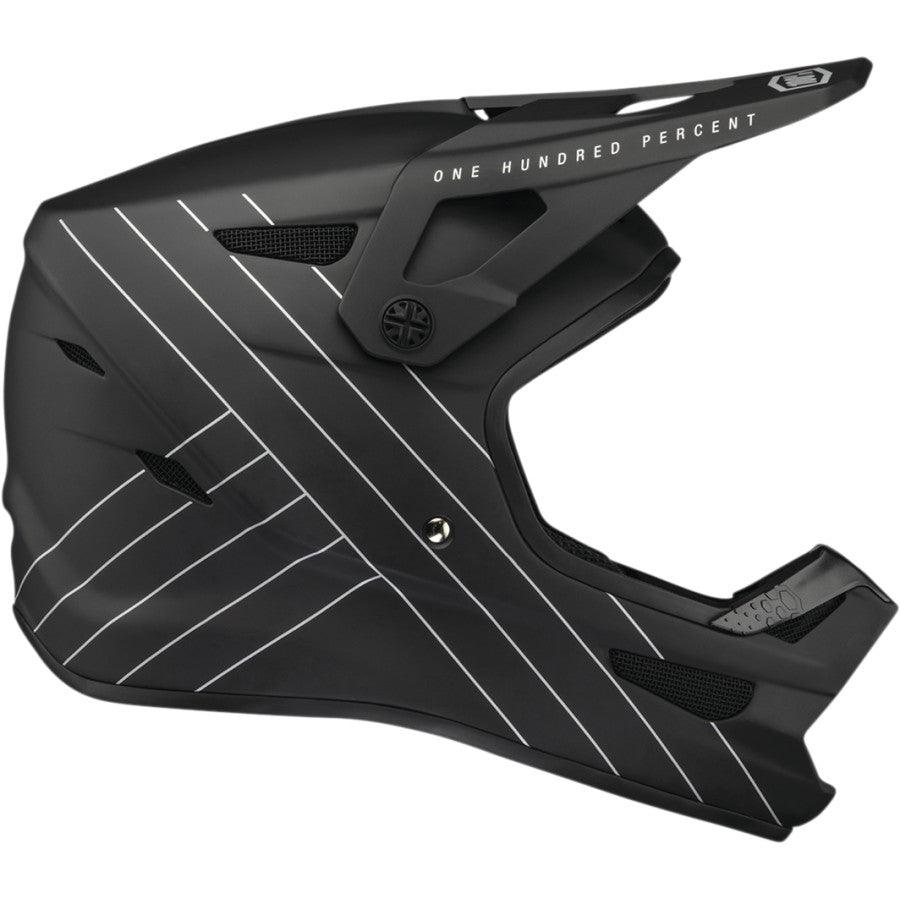 100% Youth Status Helmet - Black
