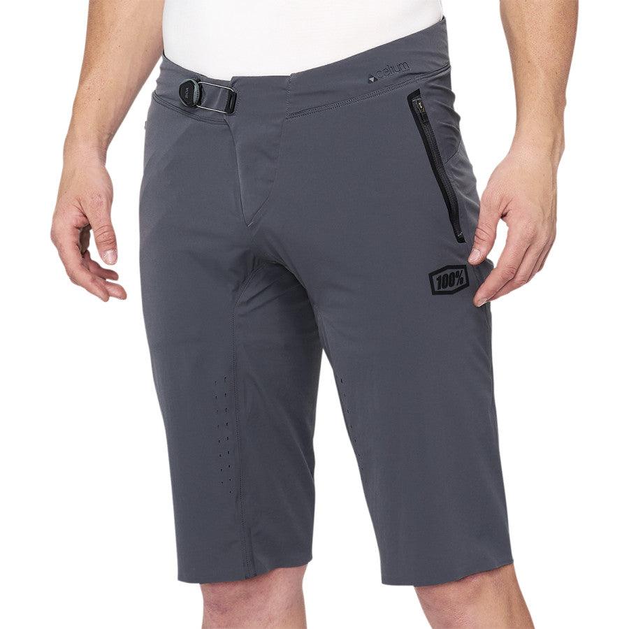 100% Celium Shorts - Charcoal