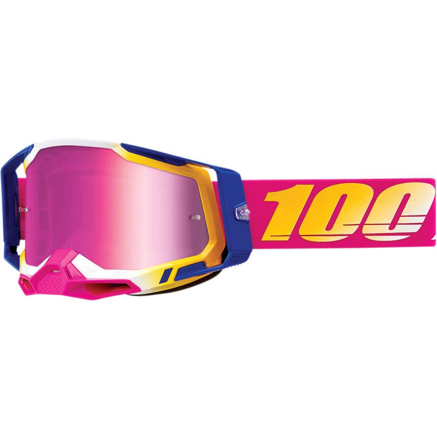 100% Racecraft 2 Goggles - Mission - Pink Mirror