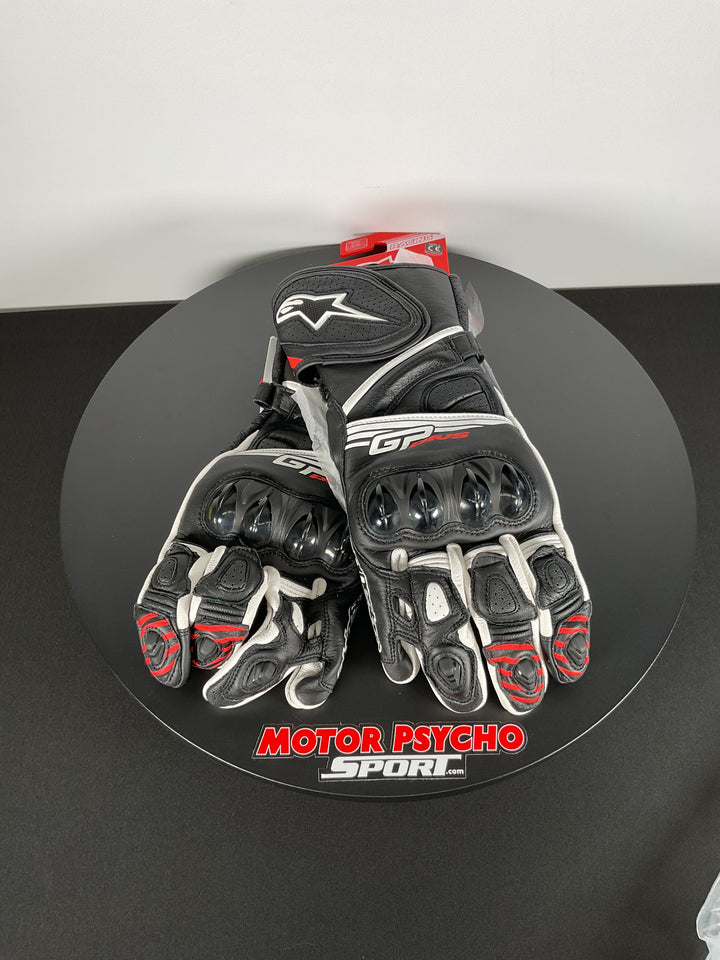 Alpinestars GP Plus R V2 Gloves - Black/White - Size 2XL - Used Like New