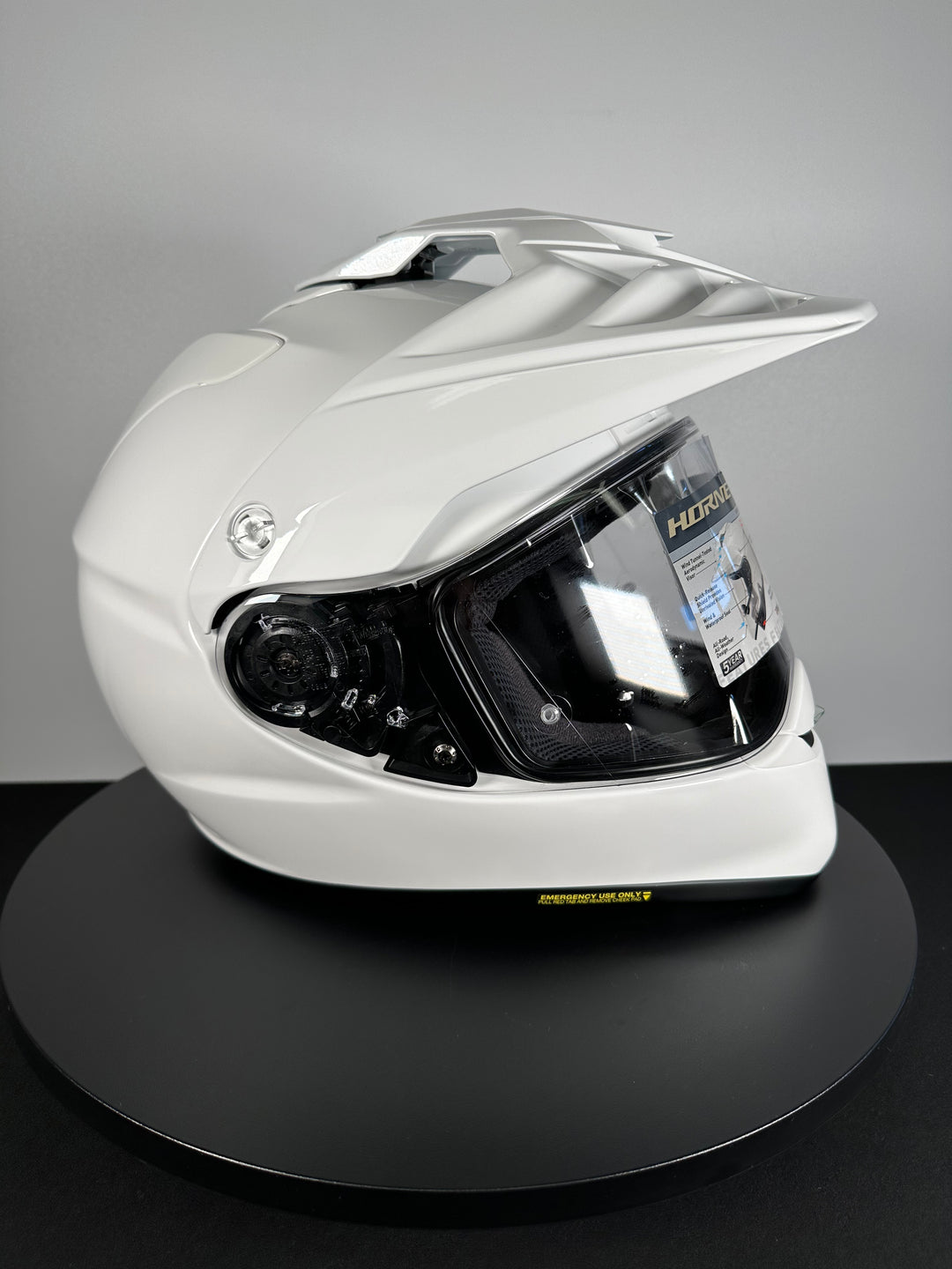 Shoei Hornet X2 Adventure Helmet - White - Size Large - USED / OPEN BOX