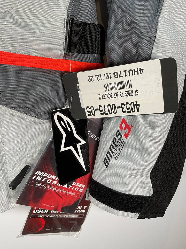 Alpinestars Stella Andes V3 Drystar Jacket - Womens Size Medium - USED LIKE NEW