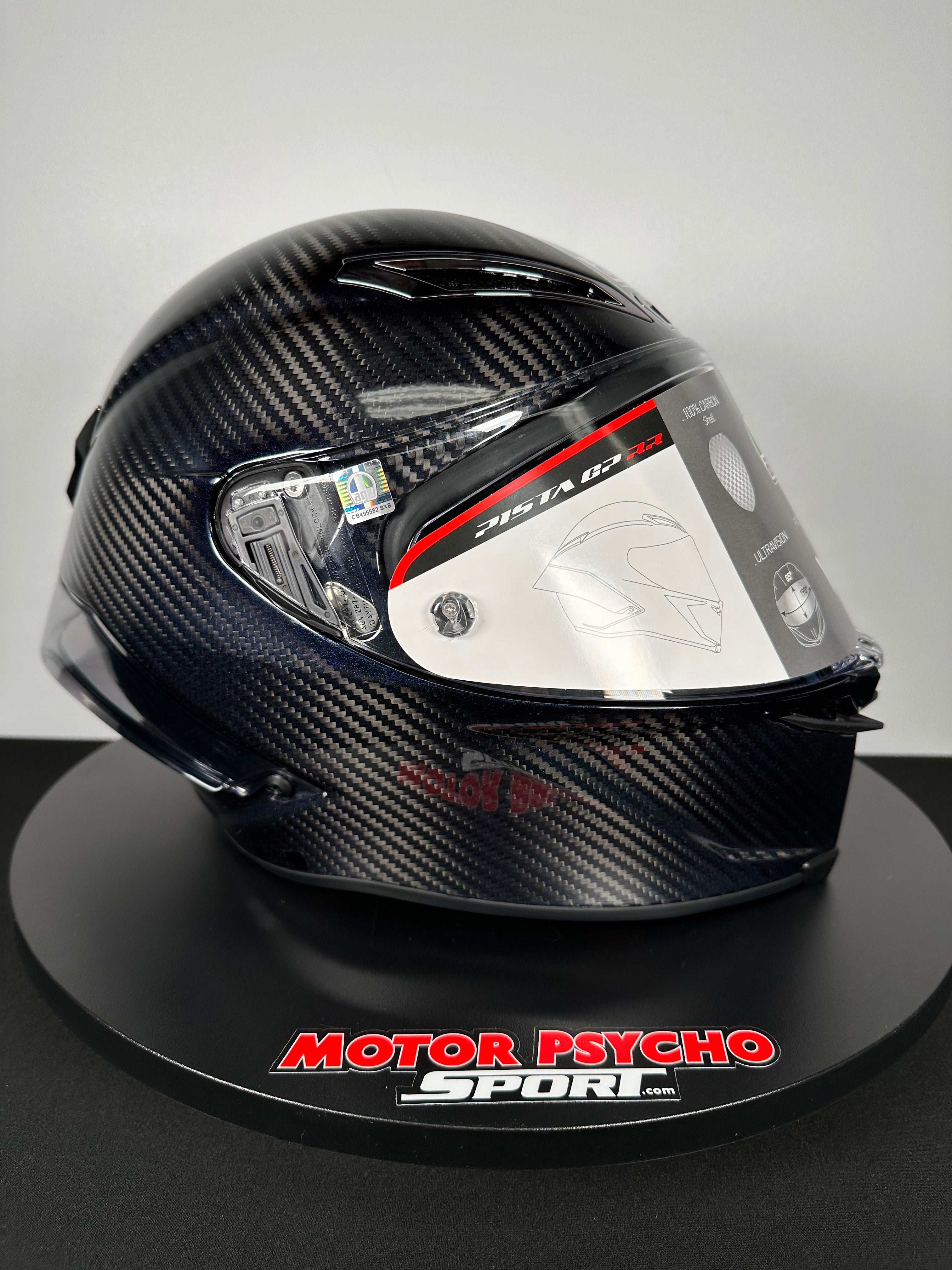 AGV Pista GP RR Mono Iridium Carbon Helmet – Motor Psycho Sport AGV Pista GP RR Mono Iridium Carbon Helmet – Motor Psycho Sport