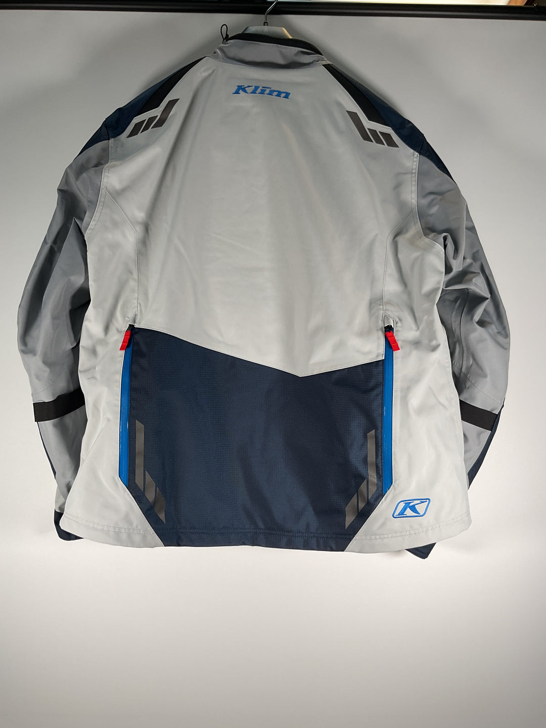 KLIM Carlsbad Jacket - Navy Blue - Cool Gray - Size 2X - OPEN BOX