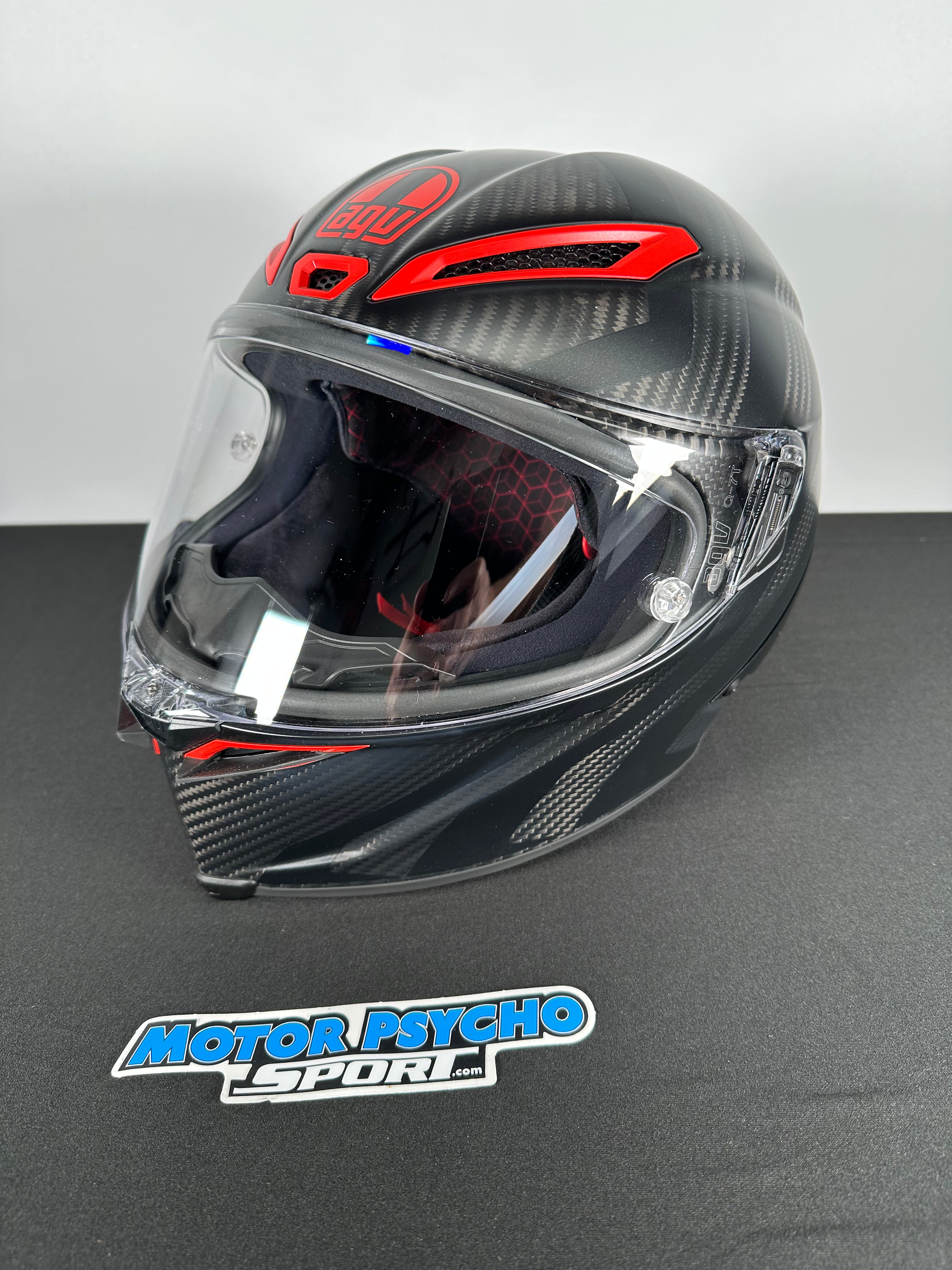 AGV Pista GP RR Performante Helmet - Matte Carbon/Black/Red - Size